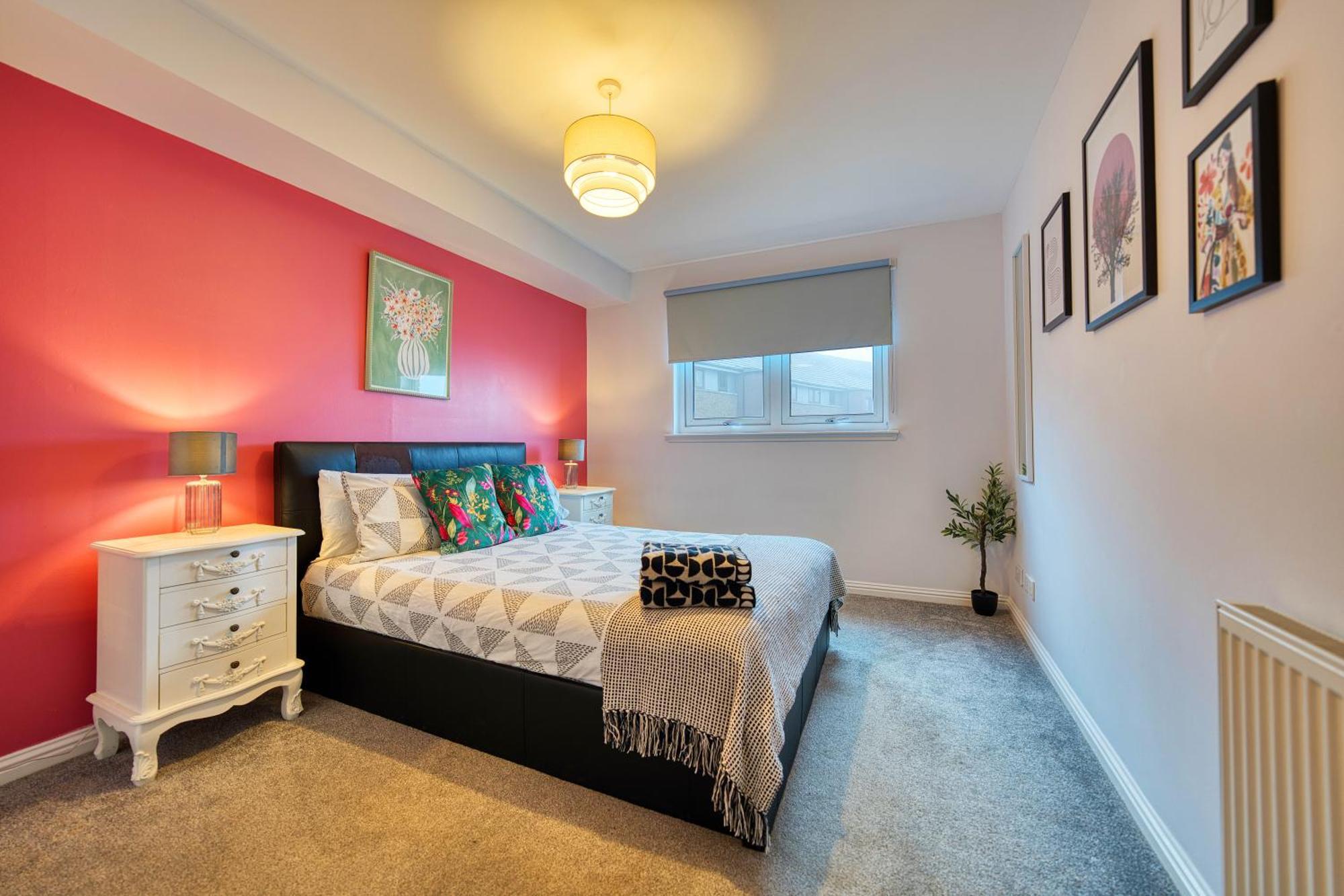 Апартаменти Modern 2 Bed Flat With Free Parking Глазго Екстер'єр фото