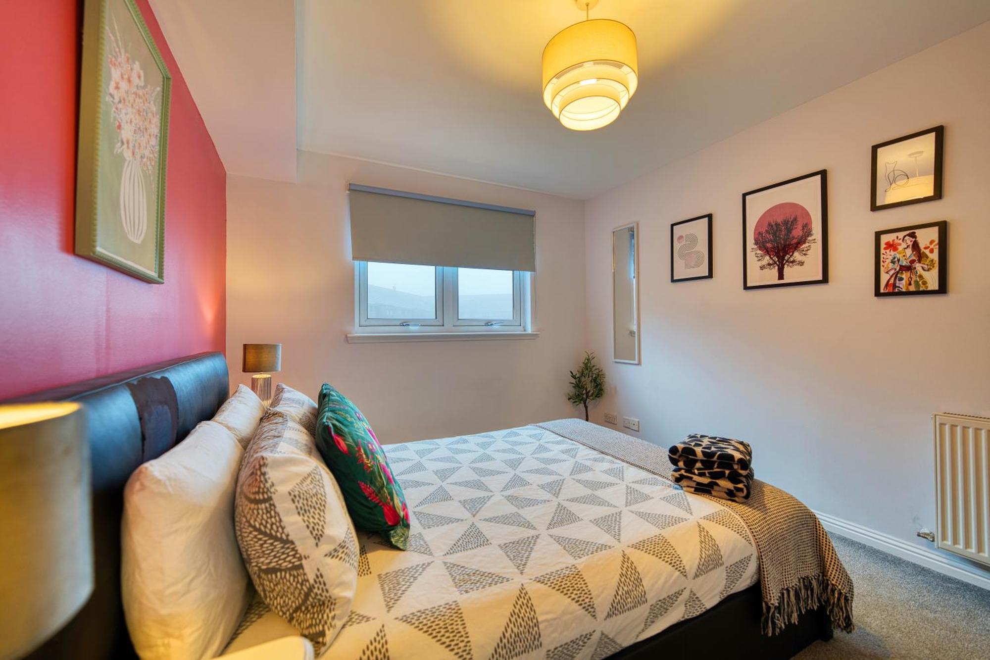 Апартаменти Modern 2 Bed Flat With Free Parking Глазго Екстер'єр фото